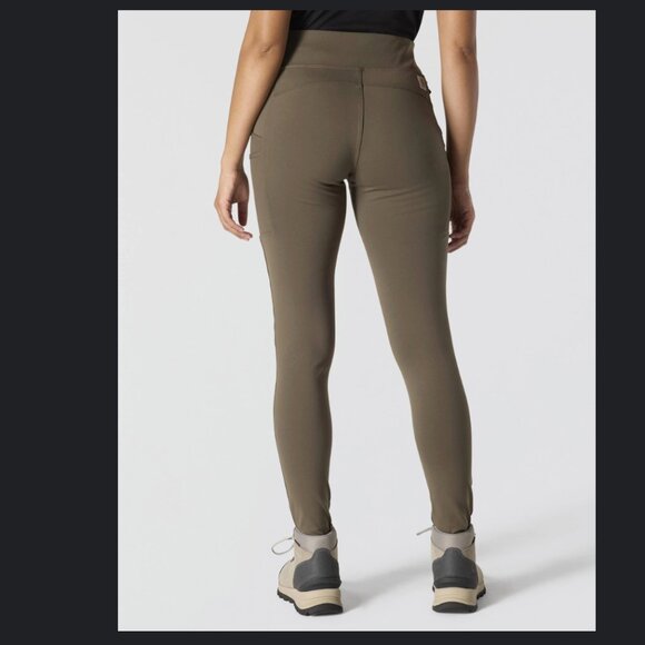 XL (16-18) - CARHARTT - Force Fitted Lightweight Utility Leggings Olive NEW - Picture 3 of 14